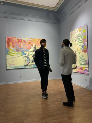 Yaroslav Yasenev in the Studio