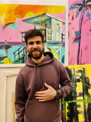 Yaroslav Yasenev in the Studio: Interview for an art magazine