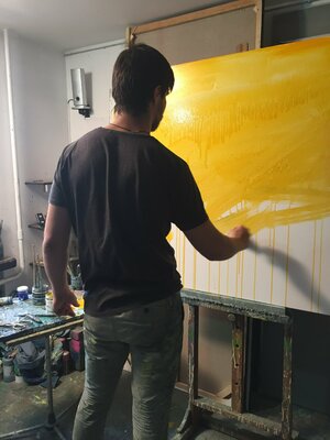 Yaroslav Yasenev in the Studio