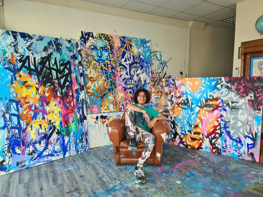 Yoann Bonneville (YBA) im Studio