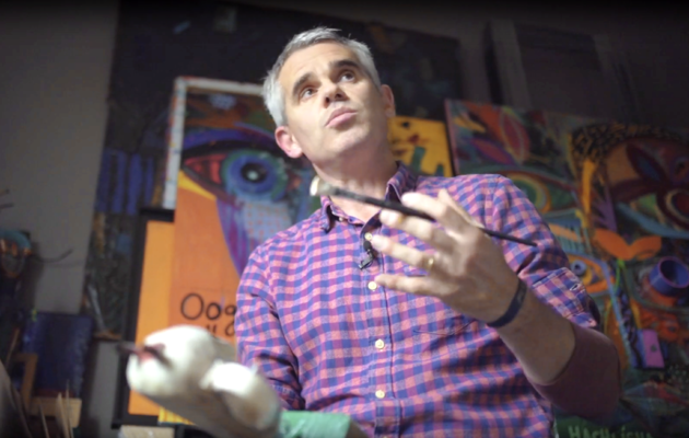 Seb in the Studio: Seb dans son atelier