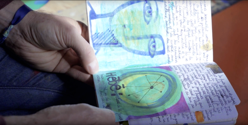 Seb in the Studio: Seb puise l'inspiration dans l'un de ses petits carnets secrets