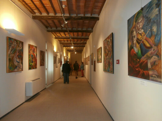 Paola Imposimato in the Studio