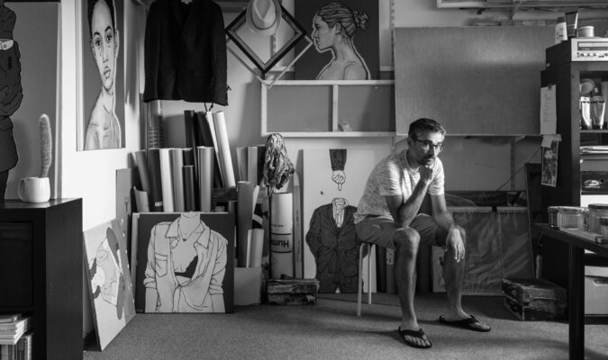 Marcin Lenczowski in the Studio