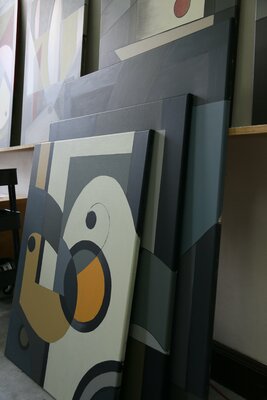 Tatiana Lebedev in the Studio: Vu d'atelier Bagneres de Bigorre