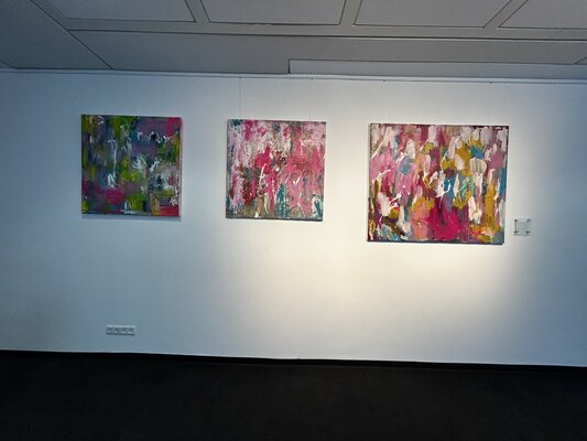 Diane Kuster in the Studio