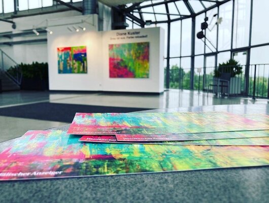 Diane Kuster in the Studio: Ausstellung in Hamm