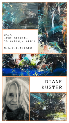 Diane Kuster in the Studio: Mailand