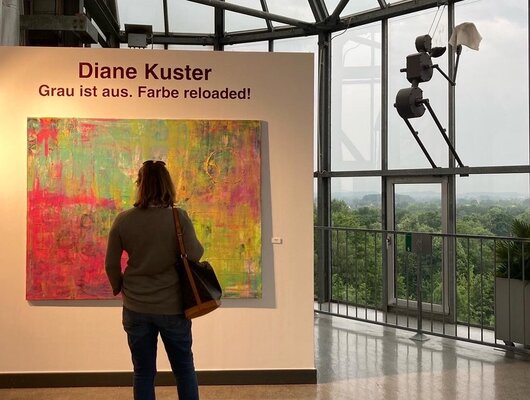 Diane Kuster in the Studio: Glaselefant Hamm
