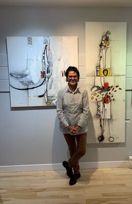 Sylvie Cloutier in the Studio: EXPO COLLECTIVE en octobre, ici au Québec, GALERIE LE BALCON D'ART