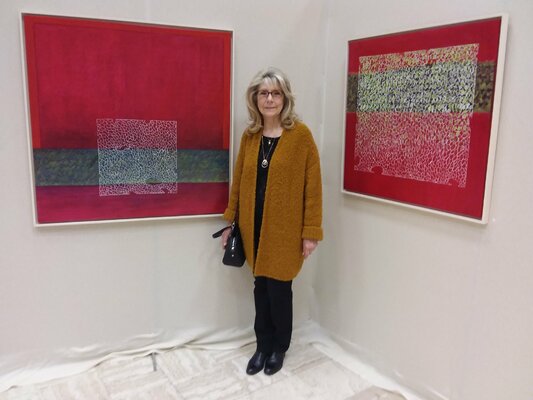 Andrée Cazin in the Studio: Sur un lieu d'exposition Montmagny dans le Val-d'Oise