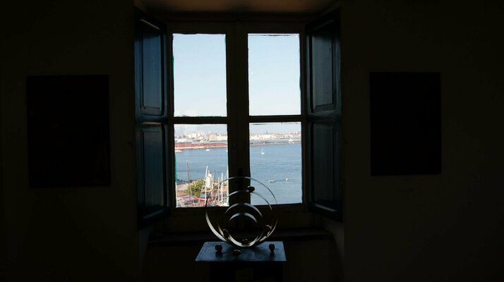Antonio Lucarelli in the Studio: Castel dell'Ovo Napoli