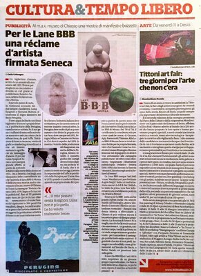 Antonio Lucarelli in the Studio: Articolo per Tittoni Art Fair