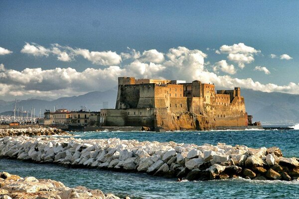 Antonio Lucarelli in the Studio: Castel dell'Ovo Napoli