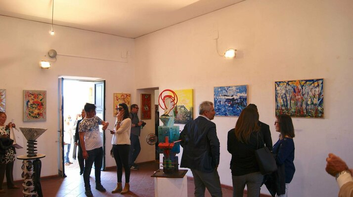 Antonio Lucarelli in the Studio: Castel dell'Ovo Napoli
