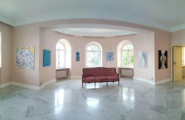 Antonio Lucarelli in the Studio: Villa Lysis Capri