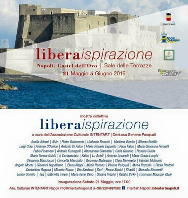Antonio Lucarelli in the Studio: Castel dell'Ovo Napoli