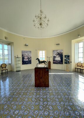 Antonio Lucarelli in the Studio: Casina Vanvitelliana 2024