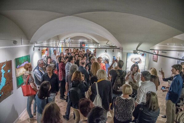 Antonio Lucarelli in the Studio: Galleria Farini Bologna