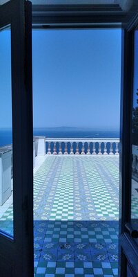 Antonio Lucarelli in the Studio: Villa Lysis Capri