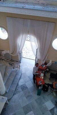 Antonio Lucarelli in the Studio: Villa Lysis Capri