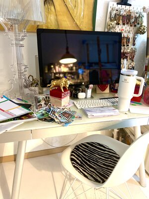 Astrid Stöfhas in the Studio