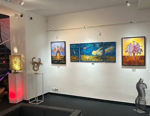 Steffi Rodigas in the Studio: Monaco 2025 - Galerie Espace22