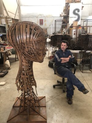 Fernando Suárez Reguera in the Studio: Artista en su estudio