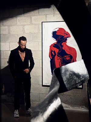 Juca Maximo in the Studio: Juca Maximo "Omnes Exhibition 2024"
