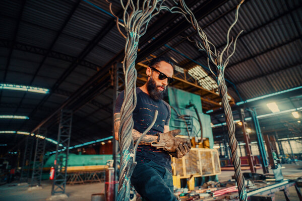 Juca Maximo in the Studio: Juca Maximo in his studio in 2025