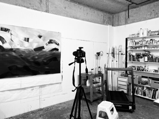 Laura Porcelli in the Studio