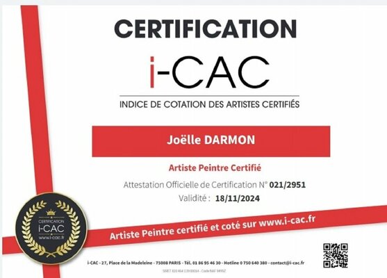 Joëlle Darmon in the Studio