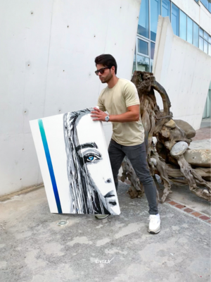 Esteban Vera in the Studio