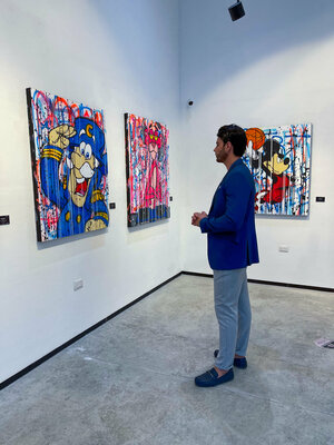 Esteban Vera in the Studio