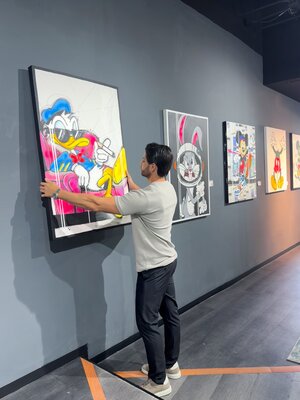 Esteban Vera in the Studio