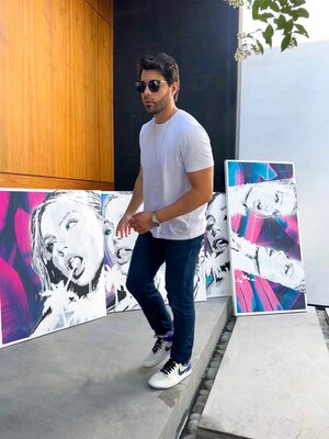 Esteban Vera in the Studio