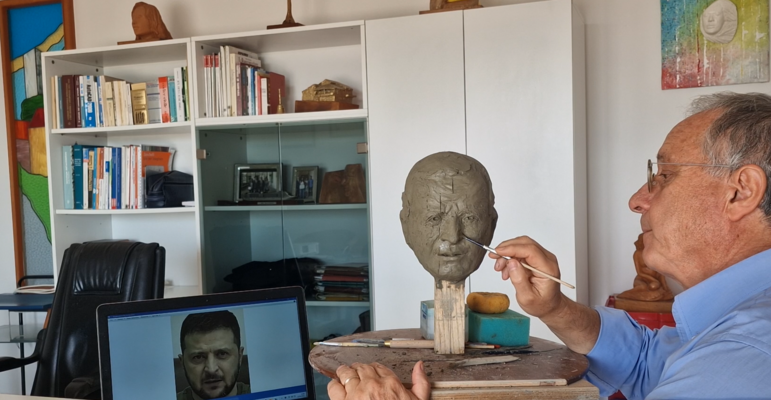 Michele Imperiale in the Studio