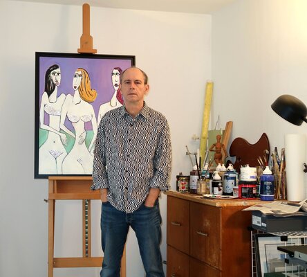 Richard Boigeol in the Studio: ATELIER MARSEILLE 2022