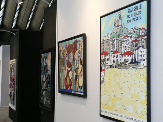 Richard Boigeol in the Studio: ART NICE 2014