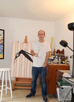Richard Boigeol in the Studio: ATELIER MARSEILLE