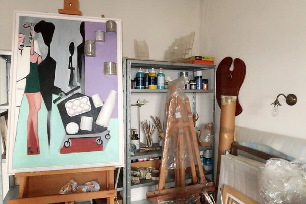 Richard Boigeol in the Studio: ATELIER MAUSSANE LES ALPILES  2024