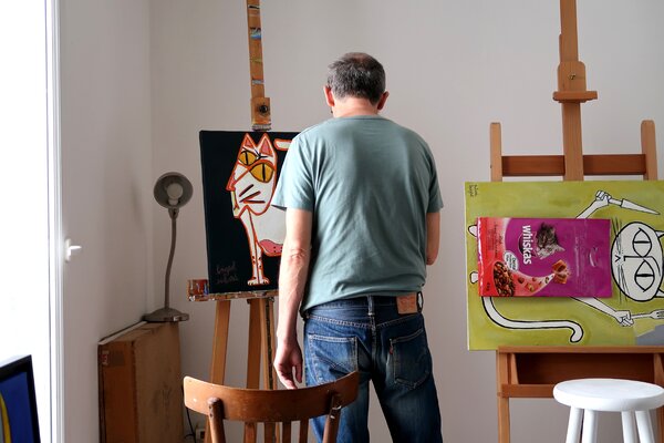 Richard Boigeol in the Studio: ATELIER MARSEILLE 2022