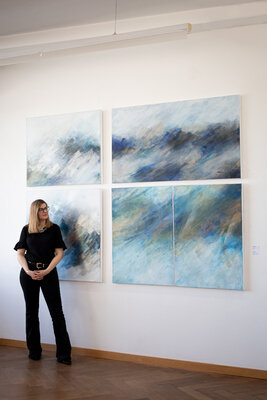 Sara Sepúlveda in the Studio: Sara Sepulveda 2023. Galerie Katapult Basel