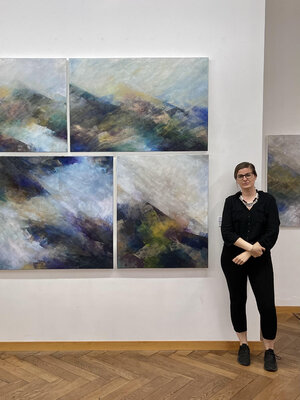 Sara Sepúlveda in the Studio: Art Fusion Basel 2021