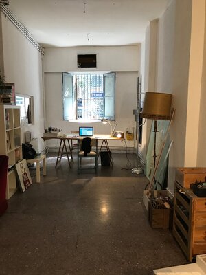 Karenina Fabrizzi in the Studio: Karenina´s studio