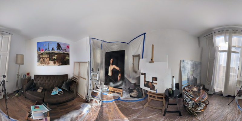 Ezequiel Martinez Llaser in the Studio