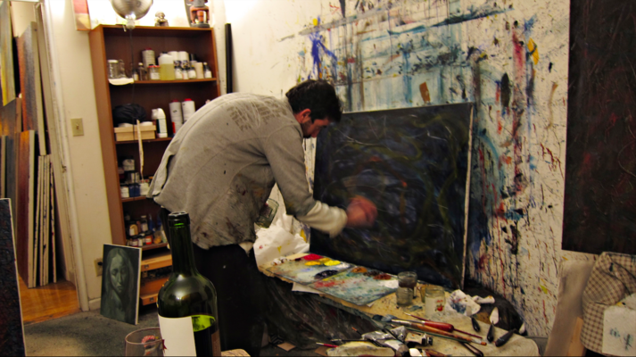 Atom Hovhanesyan in the Studio