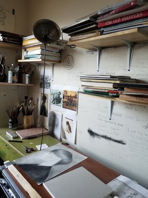 Atom Hovhanesyan in the Studio