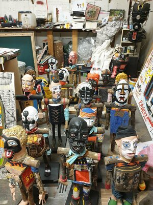 Marc Rayner in the Studio: Crowded