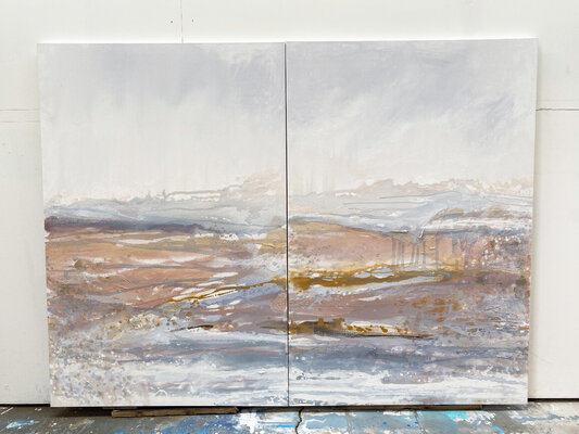 Kathleen Rhee in the Studio: Sand Dunes is one of my favourites now living in the USA.